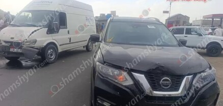 Արարատի մարզի Տափերական գյուղում բախվել են «Nissan Rogue»-ը, «Mitsubishi»-ն, «Ford Transit»-ը և «ՎԱԶ 2121»-ը․ կա վիրшվոր․ Shamshyan.com
