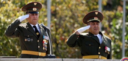 Կուրսանտների երդման հանդիսավոր արարողություն՝ Վ. Սարգսյանի անվան ռազմական ակադեմիայում