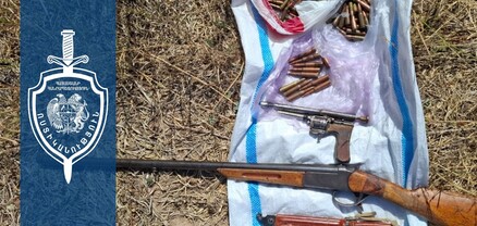 Քաղաքացին Սիսիանի գազալցակայաններից մեկի մոտակայքում զենք-զինամթերք է թողել