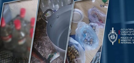 Հայտնաբերվել են ալկոհոլային կեղծ խմիչքներ. Շիրակի մարզի քրեական ոստիկանների բացահայտումը