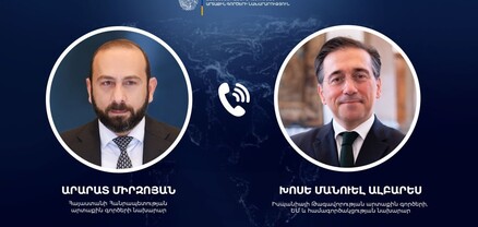 Միրզոյանը իսպանացի գործընկերոջն է ներկայացրել հաղորդակցությունների ապաշրջափակման ընձեռնվելիք հնարավորությունները