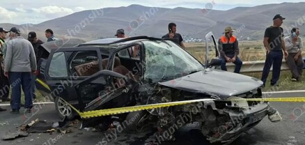 Շիրակամուտում բախվել են «Toyota Highlander»-ն ու «Volkswagen Vento»-ը. կա 1 զոհ, 3 վիրավոր. shamshyan.com