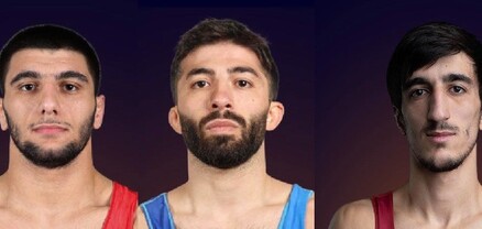 Պայքարի մեջ են մտնում Կարեն Ասլանյանը, Սլավիկ Գալստյանը և Վիգեն Նազարյանը. ըմբշամարտի ԱԱ