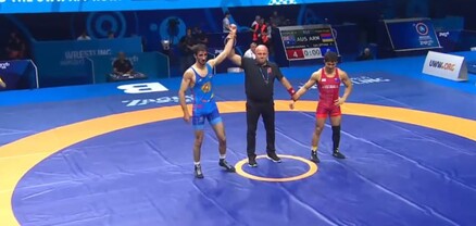 Ըմբշամարտիկ Սլավիկ Գալստյանը հաղթեց սփոփիչ գոտեմարտում և կպայքարի բրոնզե մեդալի համար