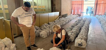 Ռուսական մարդասիրական առաքելությունը Արցախից բռնահանված ևս 800 ընտանիքի օգնություն է տրամադրել