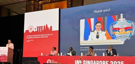 Ներպետական ջանքերը բավարար չեն պայքարելու անդրազգային հանցավորության դեմ. Աննա Վարդապետյանի ելույթը Դատախազների միջազգային ասոցիացիայի տարեկան համաժողովում