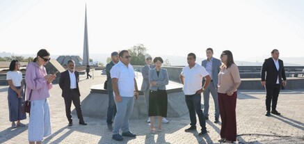 Ժաննա Անդրեասյանը հետևել է Հայոց ցեղասպանության հուշահամալիրում իրականացվող աշխատանքներին