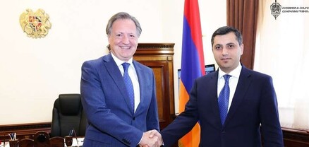 Հակակոռուպցիոն կոմիտեի նախագահը հանդիպել է ՀՀ-ում Իտալիայի դեսպանի հետ