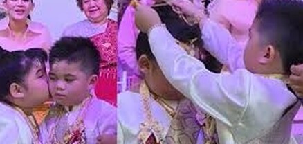 Թաիլանդում 4-ամյա երկվորյակները «ամուսնացել են» խորհրդանշական արարողությամբ