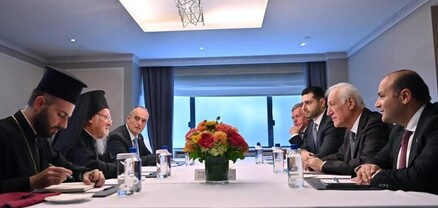 Վահագն Խաչատուրյանը հանդիպել է Կոստանդնուպոլսի էկումենիկ պատրիարք Բարդուղիմեոս Առաջինի հետ