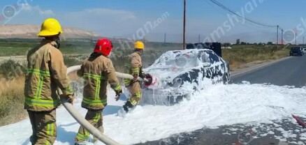 Արարատի մարզում հրդեհ է բռնկվել Mercedes-ում․ այն դարձել է ոչ շահագործելի. shamshyan.com
