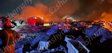 Խոշոր հրդեհ՝ Արարատի մարզում՝ աղբավայրի վերածված տարածքում. ժամանել է հրշեջների 5 մարտական հաշվարկ. shamshyan.com