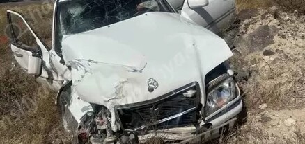 Ավտովթար՝ Արմավիրի մարզում. բախվել են «Ford Transit»-ը և «Mercedes»-ը. կա 5 վիրավոր