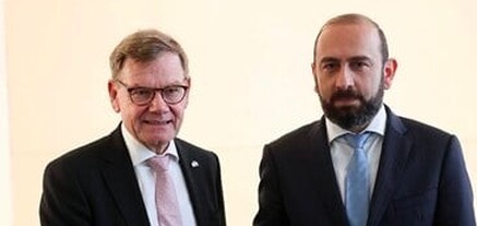 Արարատ Միրզոյանը հանդիպում է ունեցել ԳԴՀ արտաքին գործերի դաշնային նախարարի հետ