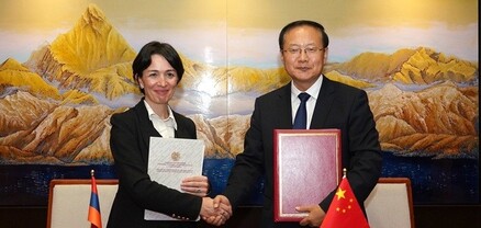 Ժաննա Անդրեասյանն ու ՉԺՀ մշակույթի և զբոսաշրջության նախարարը ստորագրել են համագործակցության ծրագիր