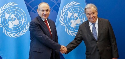 Նիկոլ Փաշինյանը հանդիպել է Անտոնիո Գուտերեշի հետ