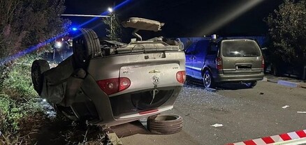 Մրգաշատ գյուղում ավտոմեքենաներ են բախվել. կան տուժածներ