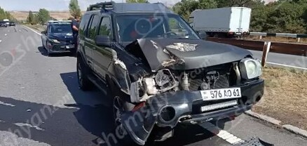 Արտակարգ դեպք՝ Կոտայքի մարզում․ վարորդը «Nissan»-ով բախվել է խոշոր եղջերավոր անասունի