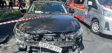Ավտովթար՝ Երևանում․ Արշակունյաց պողոտայում 29-ամյա վարորդը բախվել է կայանված «Hyundai Elantra»-ին