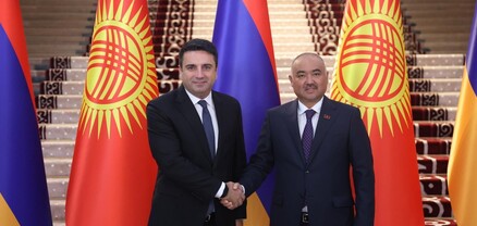 Ալեն Սիմոնյանը հանդիպել է Ղրղզստանի խորհրդարանի նախագահի հետ