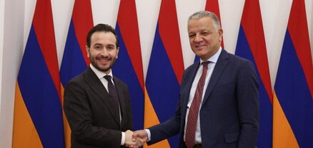 Հայկ Կոնջորյանն ու Վասիլիս Մարագոսը քննարկել են ՀՀ-ԵՄ համագործակցության հեռանկարները