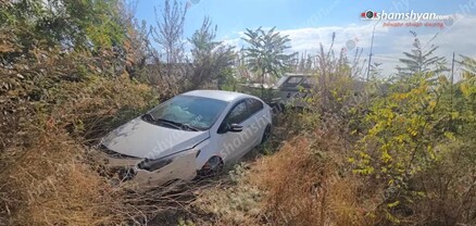 Դավիթ Բեկի փողոցում «Kia»-ն բախվել է հողաթմբերին և հայտնվել ձորակում. կա վիրավոր. shamshyan.com