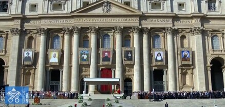 Իգնատիոս Մալոյեանի և մյուս երանելիների սրբադասման պատարագը Սուրբ Պետրոսի հրապարակում. ՈւՂԻՂ