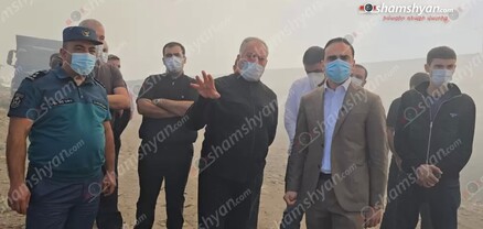 Հերթական խոշոր հրդեհը՝ Նուբարաշենի աղբավայրում. ժամանել է Երևանի քաղաքապետը. shamshyan.com