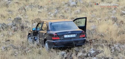 «Չայնիի» ոլորաններում բախվել են «Mitsubishi»-ն ու «Mercedes»-ը. վերջինը հայտնվել է ձորում. shamshyan.com