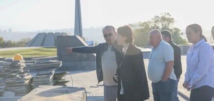 Ժաննա Անդրեասյանը հետևել է հուշահամալիրի վերանորոգման աշխատանքների ընթացքին