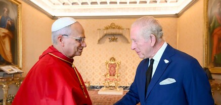 Թագավոր Չարլզը և Հռոմի պապը 500 տարվա մեջ առաջին անգամ միասին աղոթել են