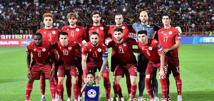 Հայաստանի ֆուտբոլի ազգային թիմը մեկ հորիզոնականով նահանջել է ՖԻՖԱ-ի վարկանիշային աղյուսակում