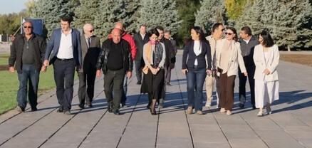 Անդրեասյանին ներկայացրել են Հայոց ցեղասպանության հուշահամալիրում կատարված աշխատանքների ընթացքը