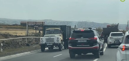 Վթարային իրավիճակ` Հովհաննավանքի ճանապարհին. ինչ է լինում, երբ պարեկն ուղեկցում է պաշտոնյային