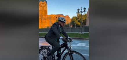 Դա ոչ միայն ամոթ չէ, այլև հարմար է, առողջ և հաճելի․ Փաշինյանը կրկին հեծանիվ է վարել կոստյումով