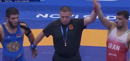 Մ23 ԱԱ. Գասպար Տերտերյանը զիջեց իրանցի ըմբիշին և կպայքարի բրոնզե մեդալի համար