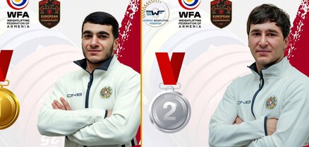 Տիգրան Կարապետյանը Եվրոպայի չեմպիոն է, Նարեկ Գրիգորյանը՝ փոխչեմպիոն