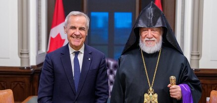 Մեծի տանն Կիլիկիո կաթողիկոսը, Հայ դատի հանձնախմբի ուղեկցությամբ, հանդիպել է կանադայի վարչապետին