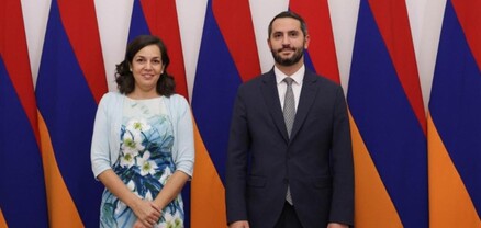 Ռուբեն Ռուբինյանը հանդիպել է ՀՀ-ում Ուրուգվայի դեսպանին