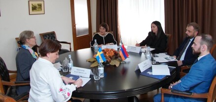 Գևորգ Պապոյանն ընդունել է Հայաստանում Շվեդիայի նորանշանակ դեսպանին