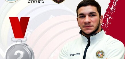 Նարեկ Մկրտչյանը Եվրոպայի երիտասարդների առաջնության արծաթե մեդալակիր է