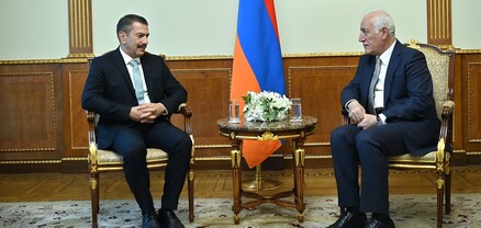 Նախագահ Վահագն Խաչատուրյանն ընդունել է Հայաստանում Կիպրոսի դեսպանին