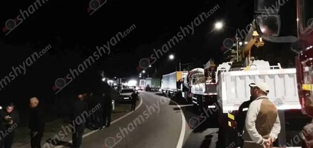 Լարված իրավիճակ՝ «Բավրա», «Բագրատաշեն» և «Գոգավան» մաքսային անցակետերում․ 100-ավոր վարորդներ փակել են ճանապարհը