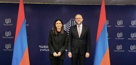 Էկոնոմիկայի նախարարի տեղակալը ԵՆԱԲ փոխնախագահին է ներկայացրել ընթացիկ խոշոր ենթակառուցվածքային ծրագրերը