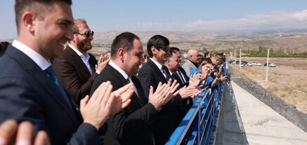 Հյուսիս-հարավ ճանապարհային միջանցքի Ագարակի հնագիտական վայրը շրջանցող մոտ 8 կմ երկարությամբ ճանապարհահատվածը հանձնվեց շահագործման