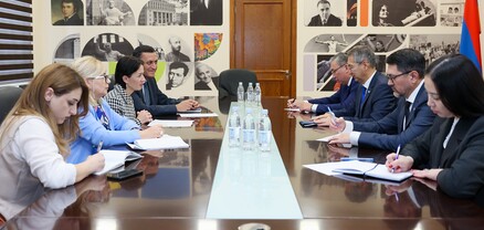 Ժաննա Անդրեասյանն ընդունել է Ղազախստանի արտակարգ և լիազոր դեսպանի գլխավորած պատվիրակությանը