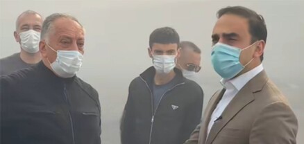 Բժշկական դիմակով տոքսիկ ծխի մեջ կանգնողները կոչված են ապահովել երևանցիներիս անվտանգ ու հարմարավետ կյանքը