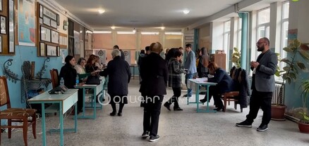 14/17 տեղամասում 2103 ընտրողից ներկայացել են 604-ը, խախտումներ չեն արձանագրվել. հանձնաժողովի նախագահ