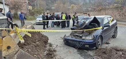 Ավտովթար՝ Լոռու մարզում․ Վանաձորում բախվել են «Opel Astra»-ն և «CAT»  տրակտորը