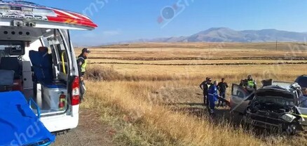 Արագածոտնի մարզում բախվել են Nissan X-Trail-ն ու Opel Zafira-ն. կա 6 վիրավոր. shamshyan.com